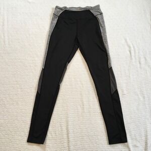 SHE Outdoor Womens‎ Black Grey Colorblock Activewear Leggings Pants Size S P